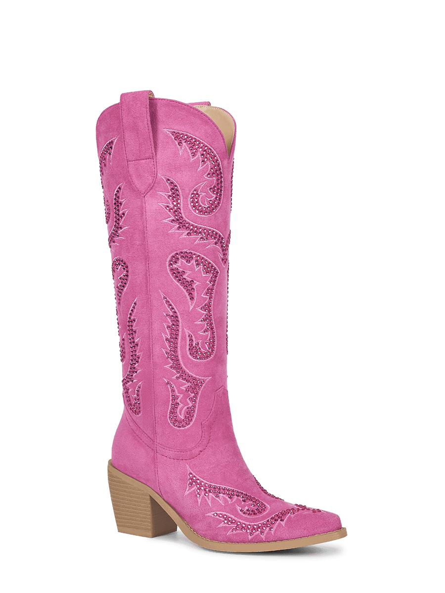 Retro-sweet-rhinestones-cerise-pink-western-boots