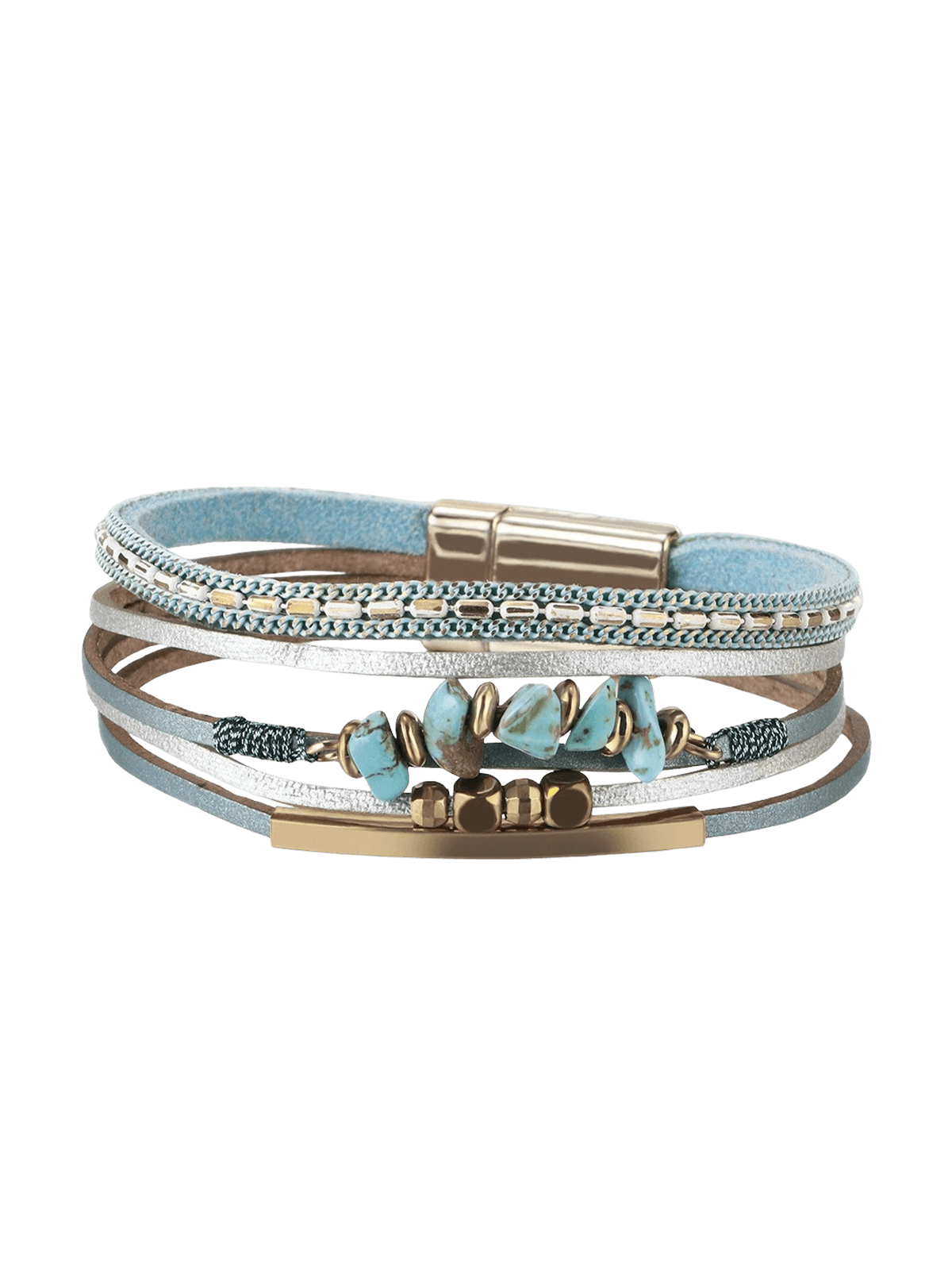 Turquoise Multi-Layer Bracelet