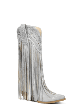 Silver-rhinestone-floral-tassel-western-cowgirl-boots