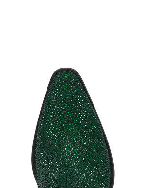 The-allegra-b-dark-green-pointy-rtoe-cowgirl-boots