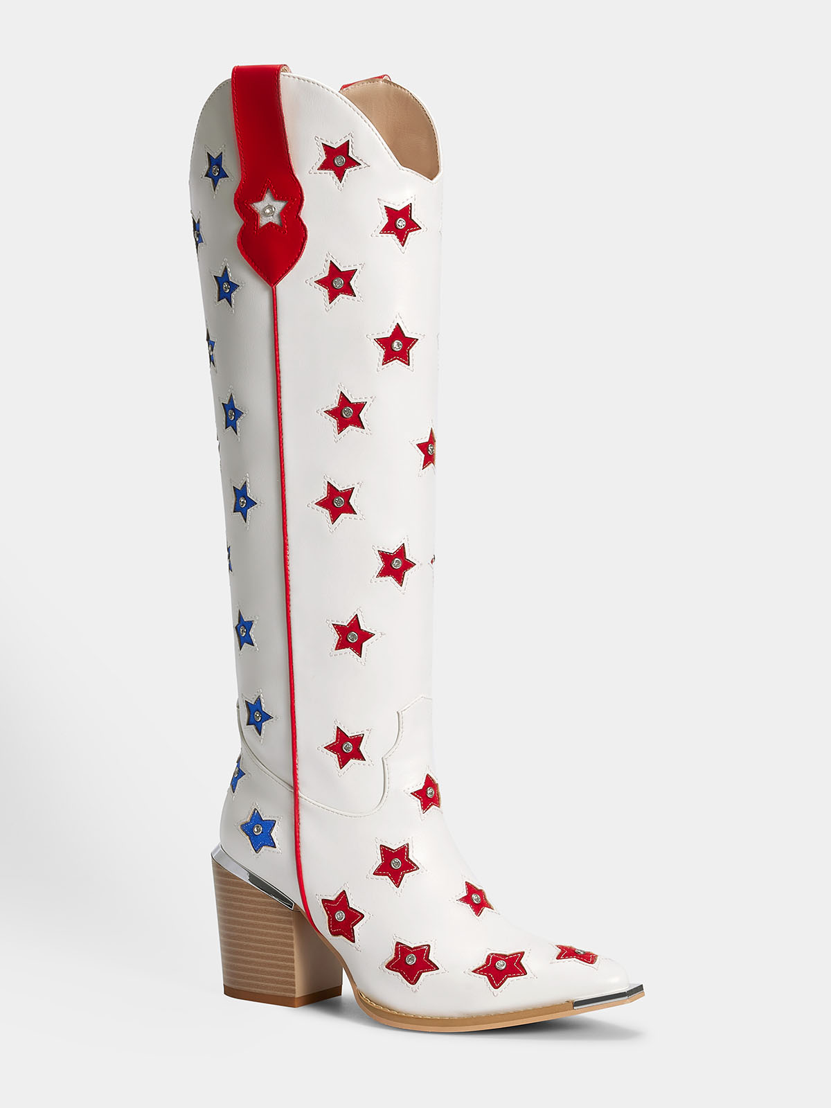 The-emma-white-western-boots-with-red-and-blue-star-studs-cowgirl-boots