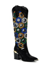 The-selena-black-featuring-colorful-circular-rhinestones-cowgirl-boots
