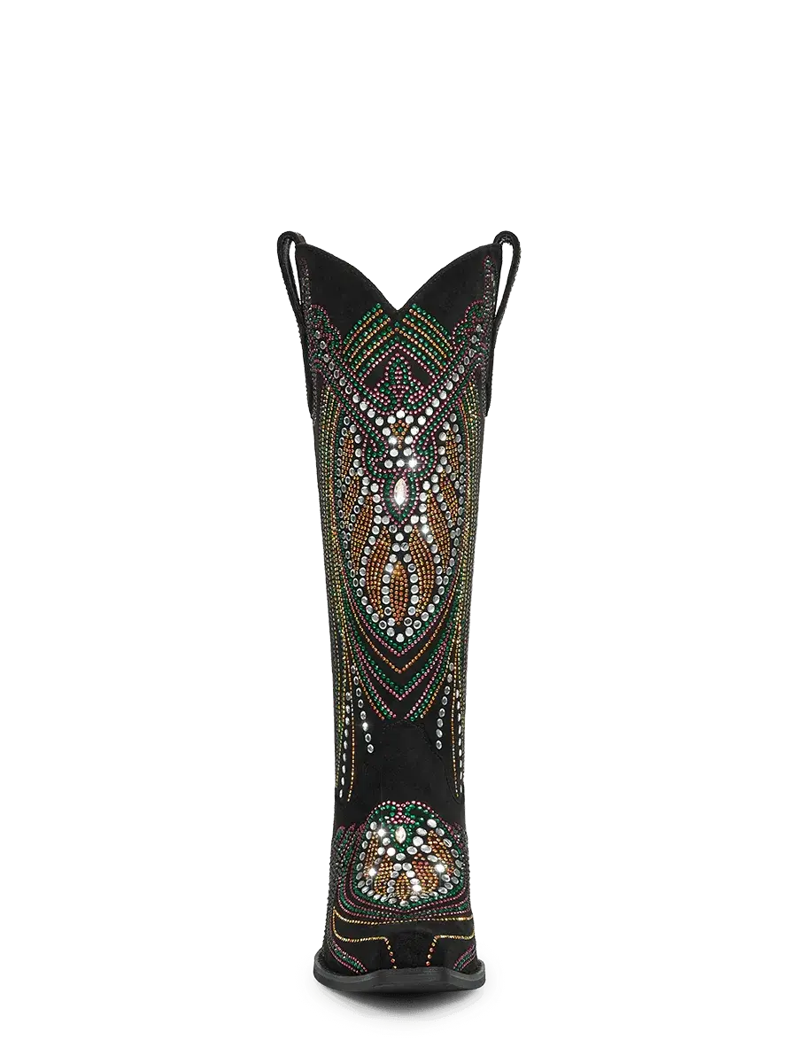 The-valerie-black-knee-high-western-boots
