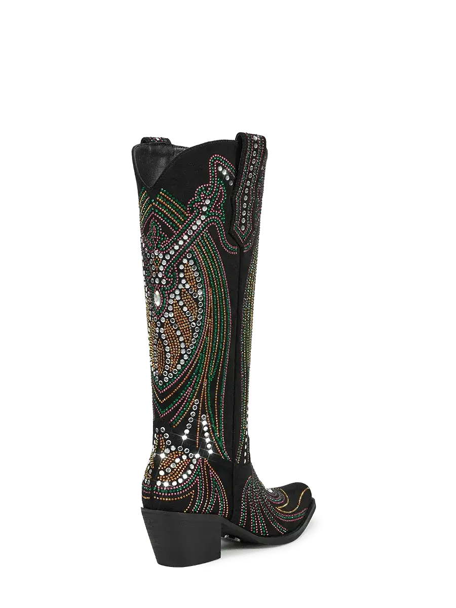 The-valerie-black-mid-heel-western-boots