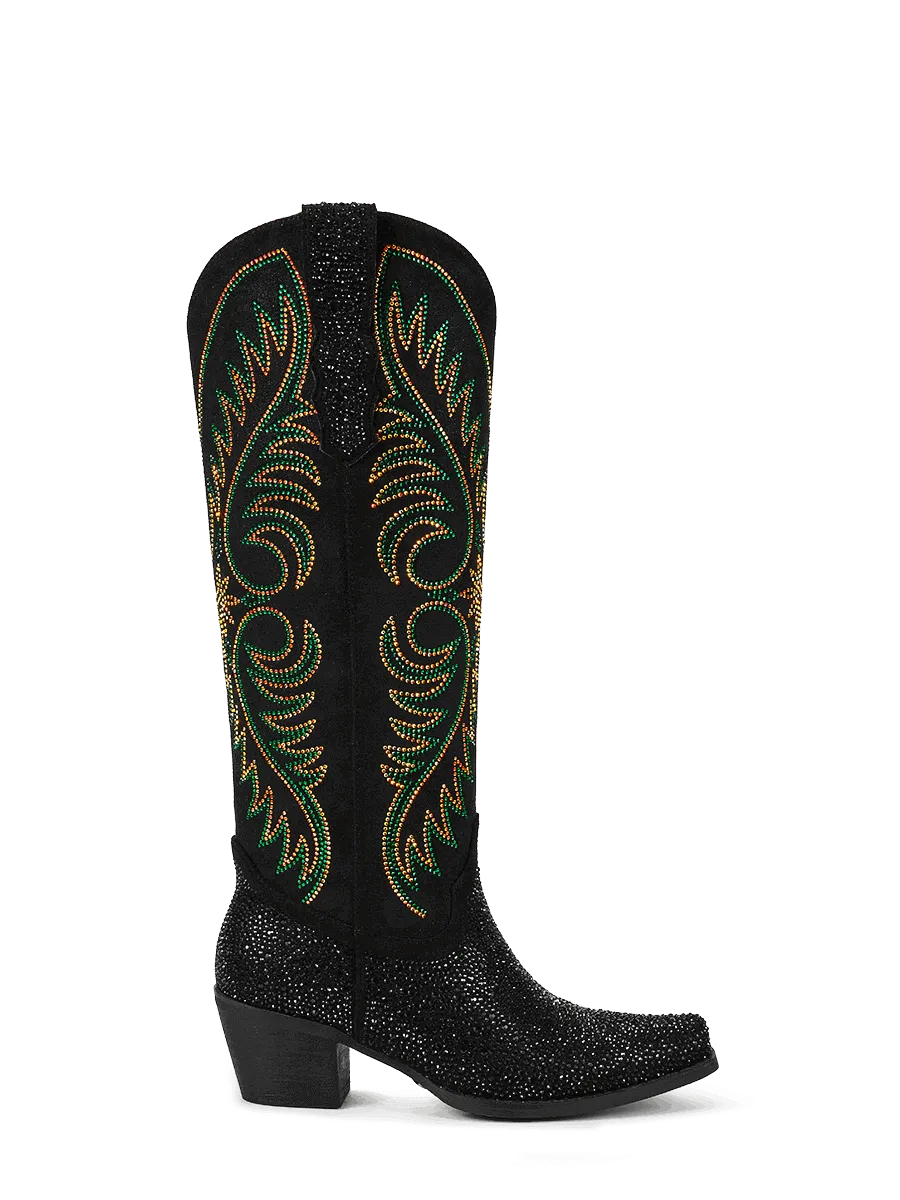 The-willa-black-suede-cowgirl-boots