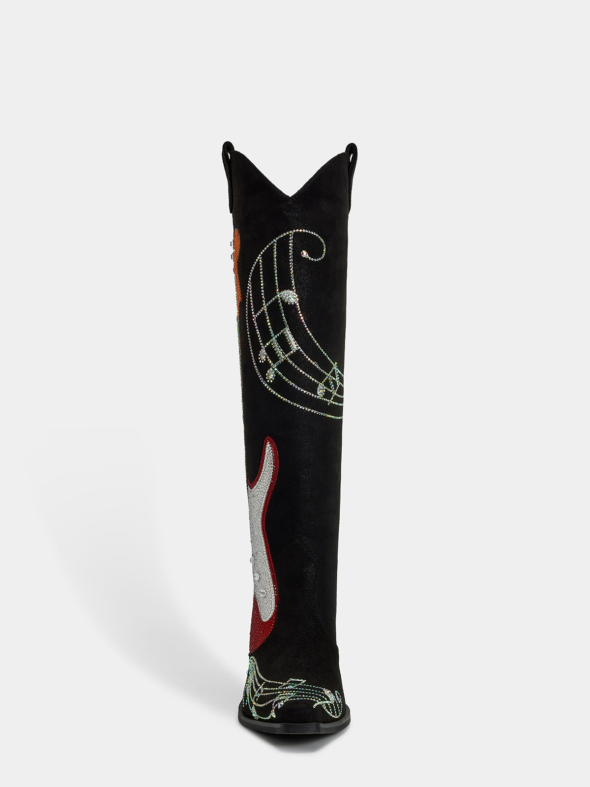 The_dolly_black_knee_high_cowgirl_boots