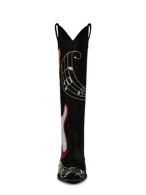 The_dolly_black_knee_high_cowgirl_boots