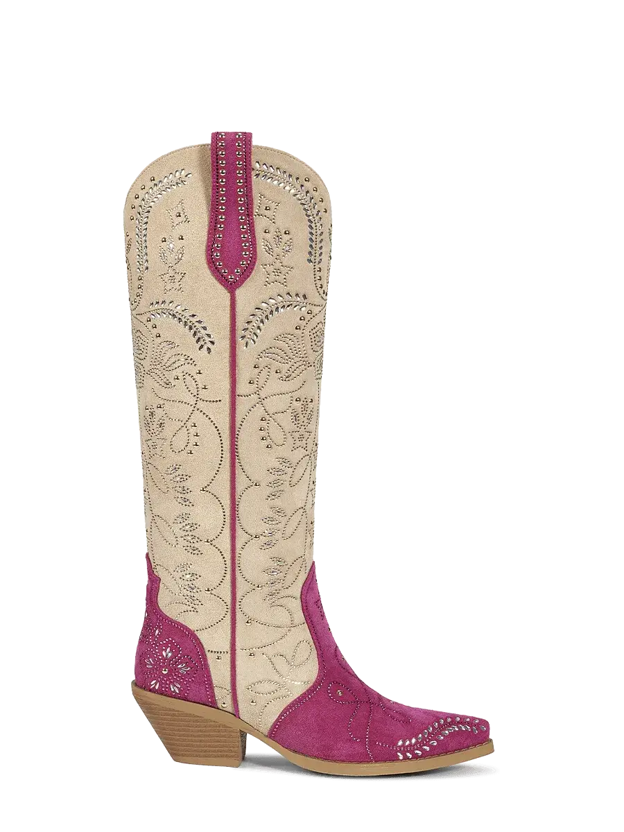 The_marley_star_and_leaf_pattern_western_boots