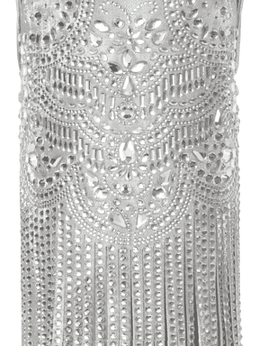 Vintage-grey-with-tassels-and-rhinestones-faux-cowgirl-boots