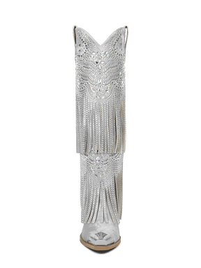 Vintage-grey-with-tassels-and-rhinestones-knee-high-cowgirl-boots