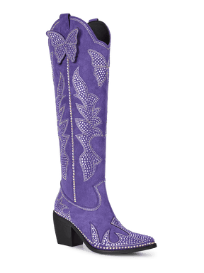 Wetkiss-Madi-B-purple-suede-cowgirl-boots
