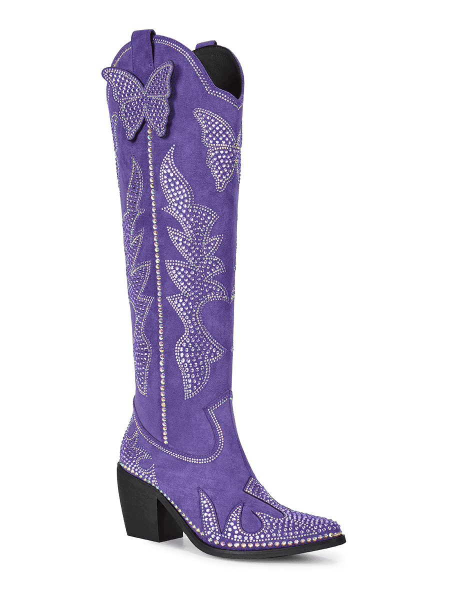 Wetkiss-Madi-B-purple-suede-cowgirl-boots