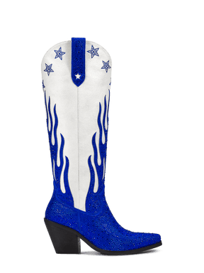 Wetkiss-blue-white-star-flame-rhinestone-cowgirl-boots