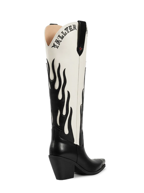 Wetkiss_beige_mid_heel_cowgirl_boots
