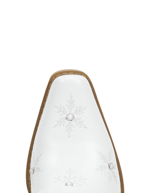 White-snowflake-christmas-theme-fold-over-snip-boots