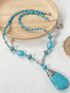 Teardrop Turquoise Necklace
