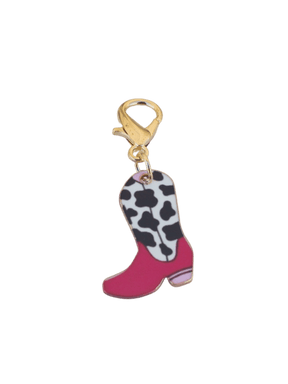 Western Boots Printed Keychain Set