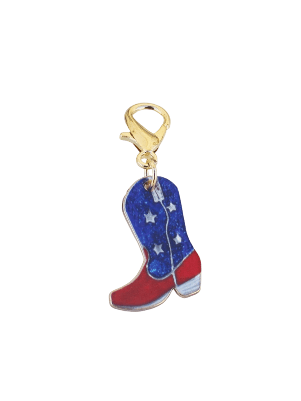 Western Boots Printed Keychain Set