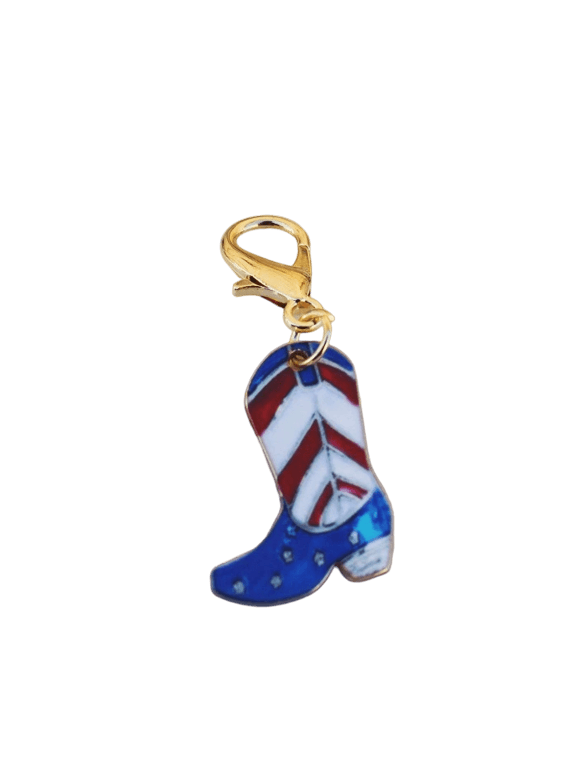 Western Boots Printed Keychain Set