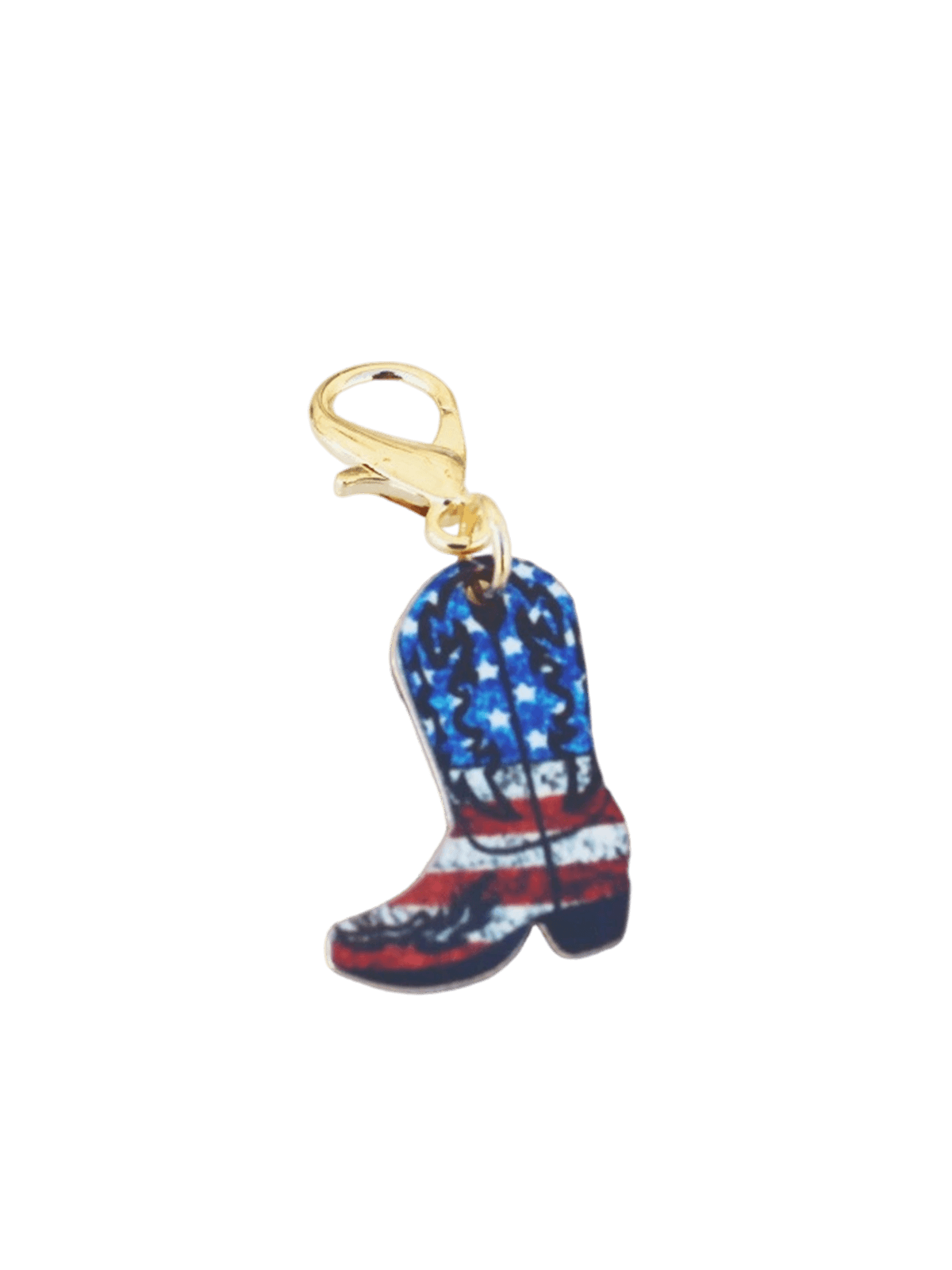 Western Boots Printed Keychain Set