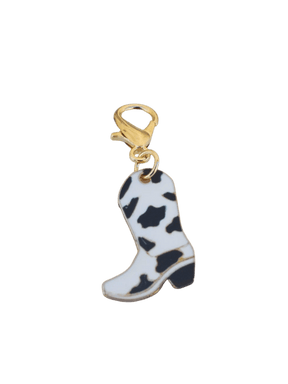 Western Boots Printed Keychain Set