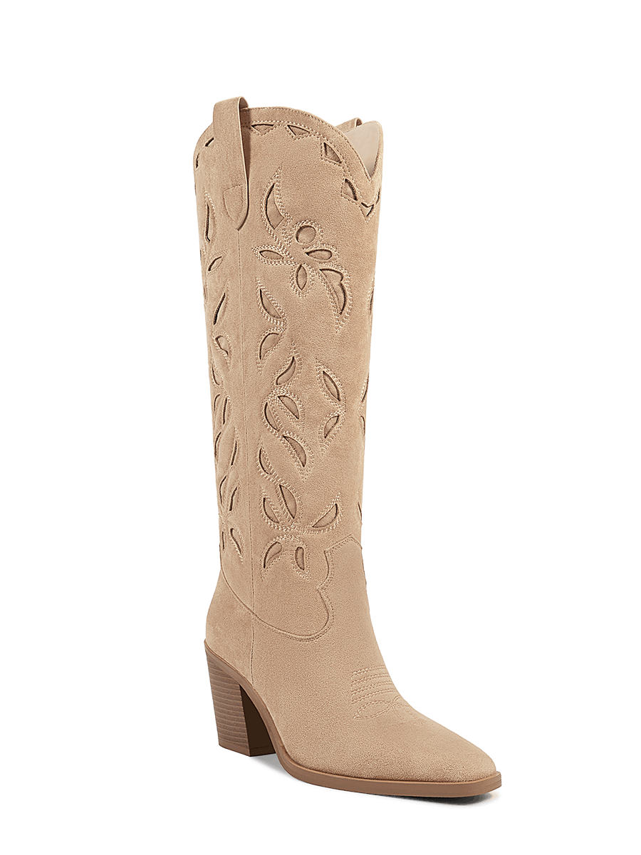 apricot-cut-out-chunky-heel-western-boots
