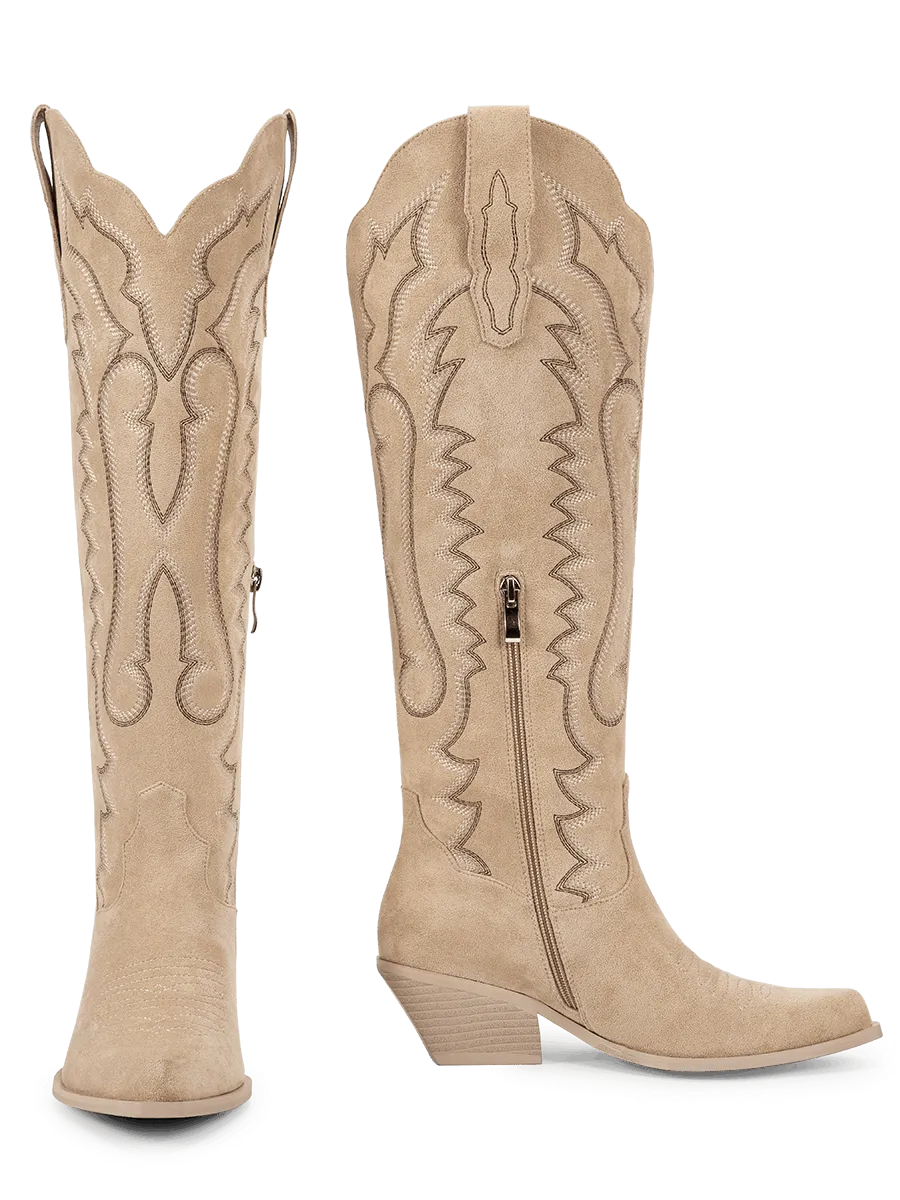 apricot-embroidered-wings-western-boots-pointy