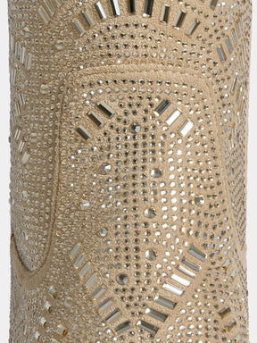 apricot-full-rhinestones-western-inspired-glitter-ankle-boots-faux-suede