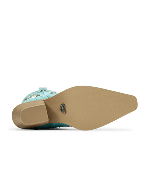 aquamarine-blue-and-silver-metal-decoration-rubber-cowgirl-boots