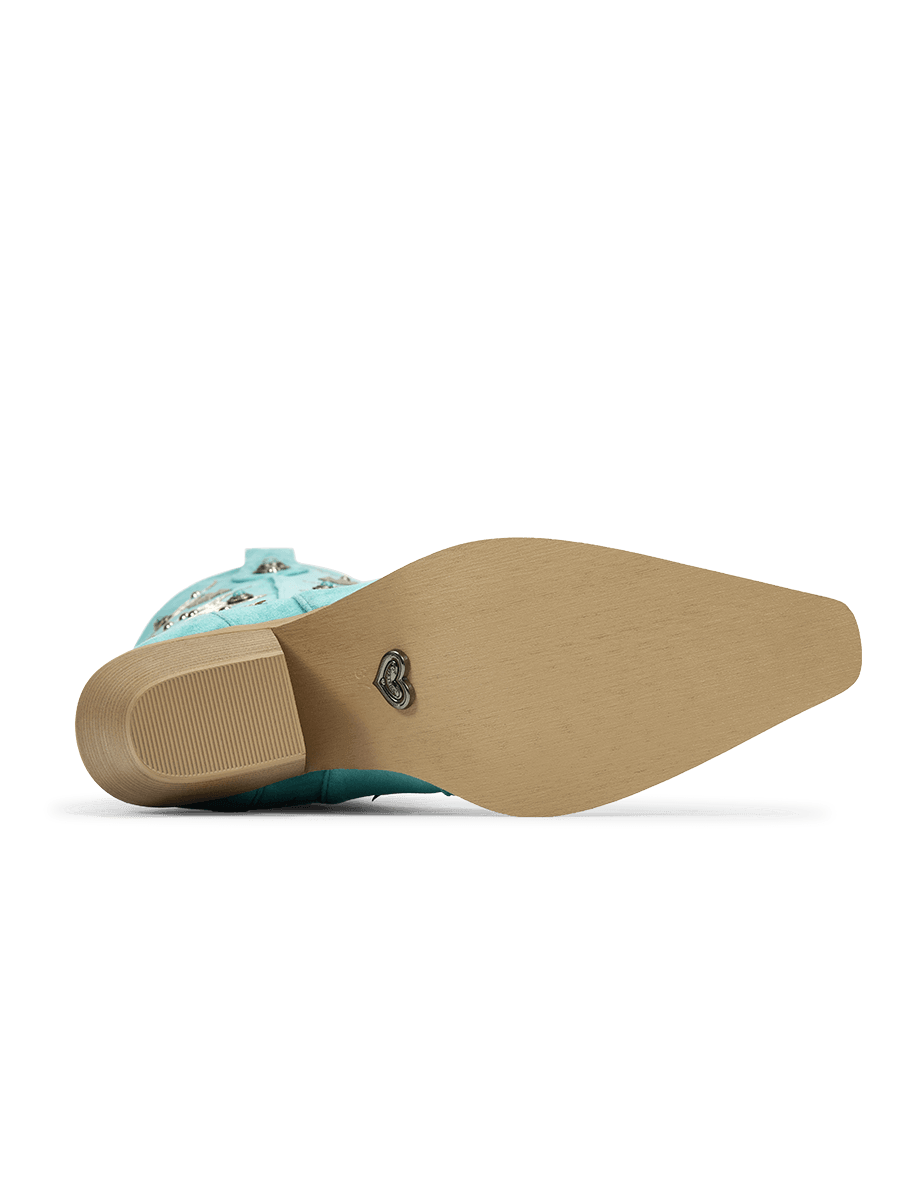 aquamarine-blue-and-silver-metal-decoration-rubber-cowgirl-boots