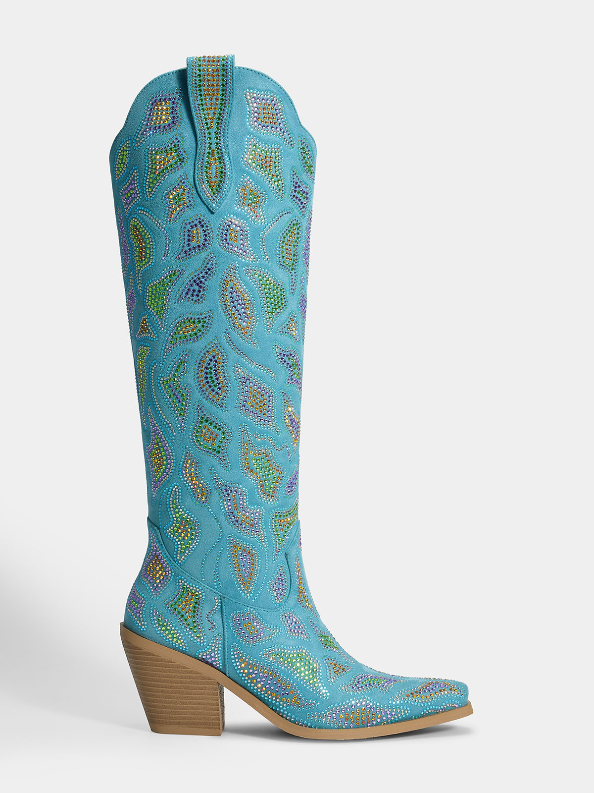 aquamarine-blue-multi-colored-rhinestones-knee-high-cowgirl-boots