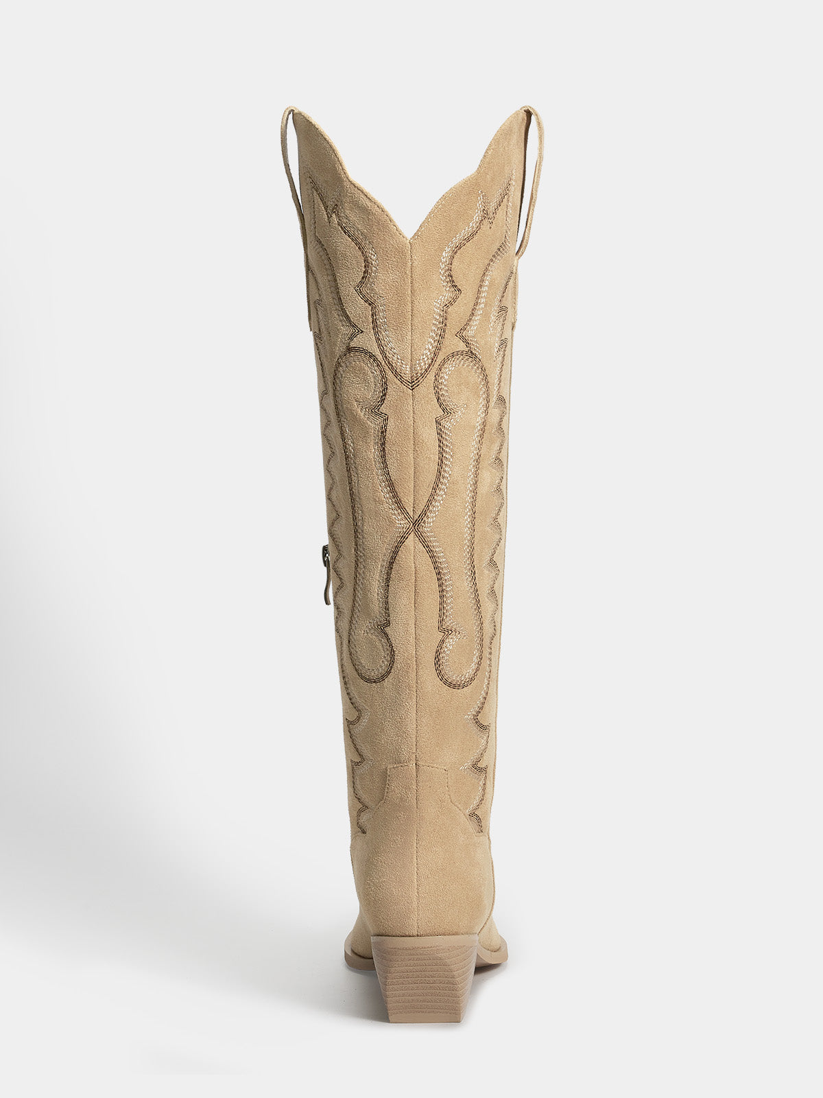beige_suede_block_heel_back_view_cowgirl_boots