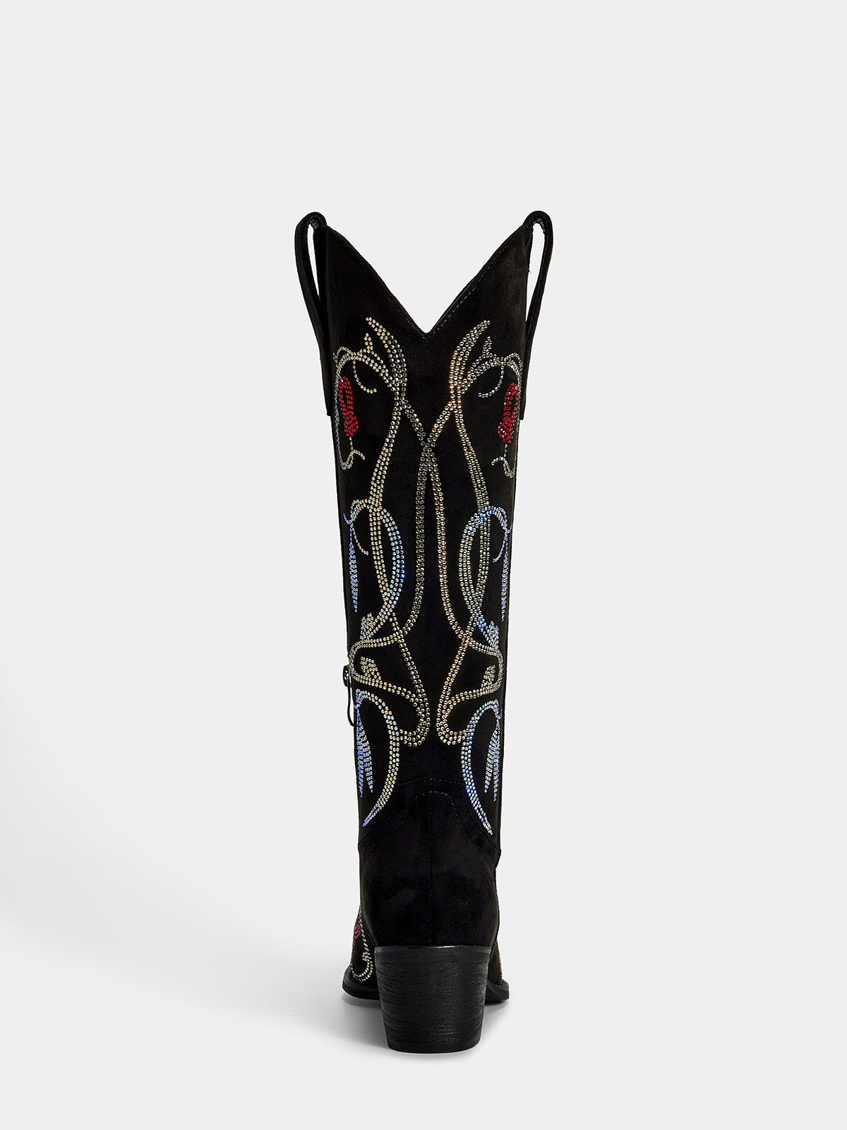 black-lily-pattern-mid-calf-cowgirl-boots