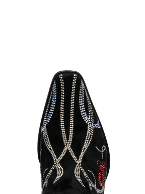 black-rhinestone-lily-pattern-snip-cowgirl-boots