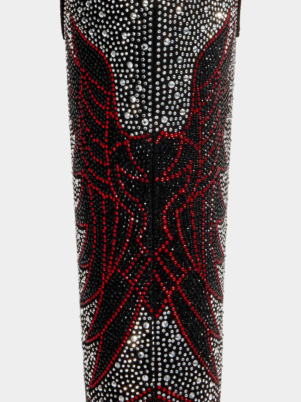 black_red_wing_rhinestone_detail_close_up_cowgirl_boots