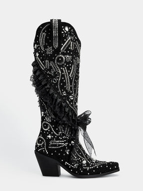 black_rhinestone_vine_embellished_western_boots