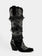 black_suede_rhinestone_ruffle_western_cowgirl_boots