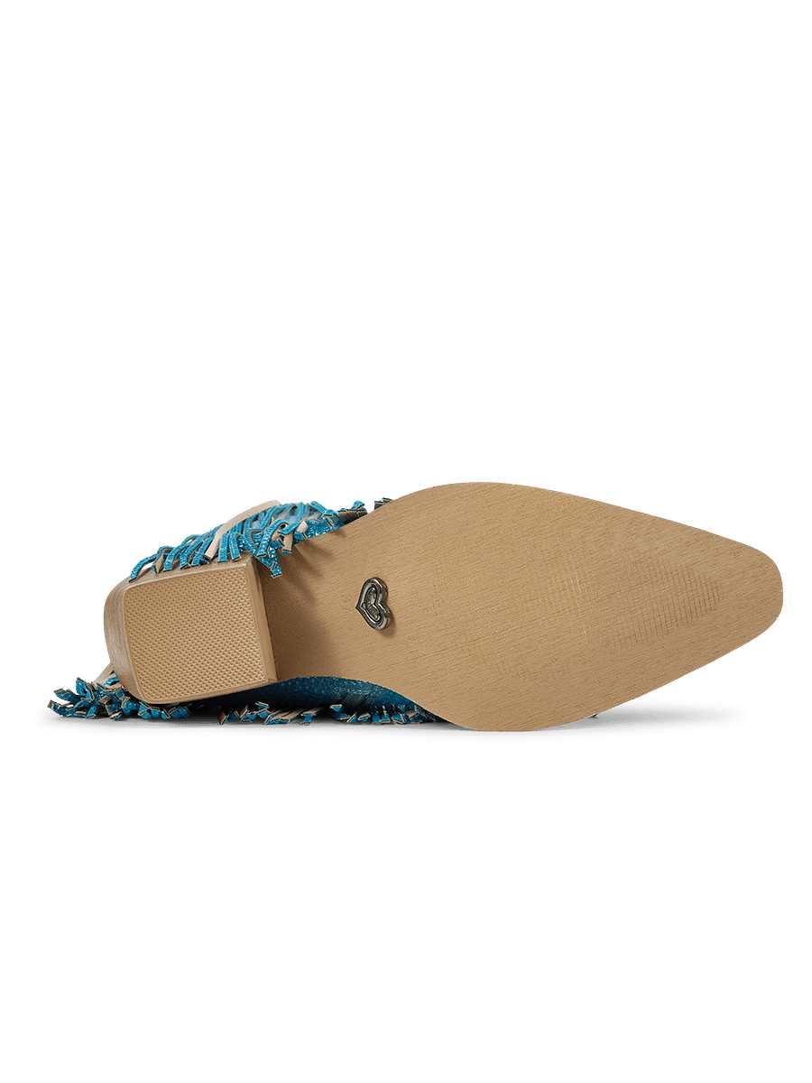 blue-fringe-rhinestone-western-ankle-boots-rubber