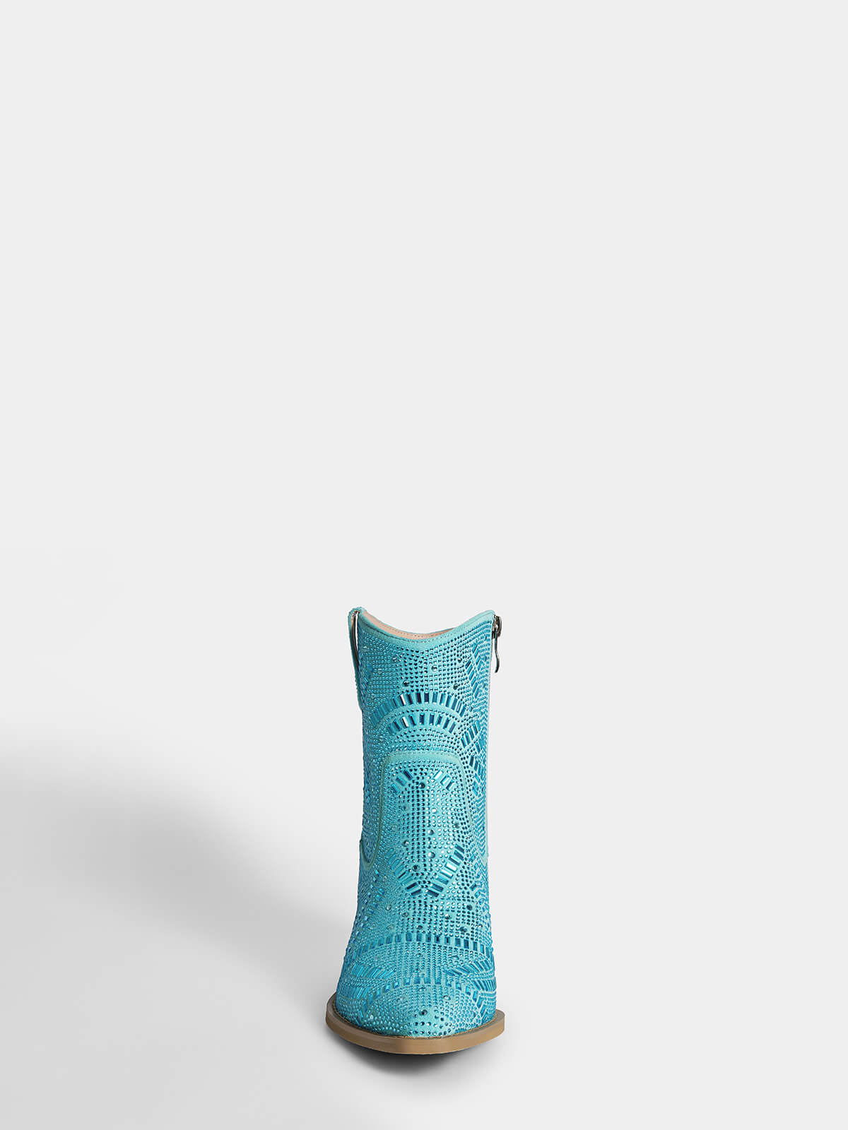 blue-full-rhinestones-western-inspired-glitter-ankle-boots-ankle