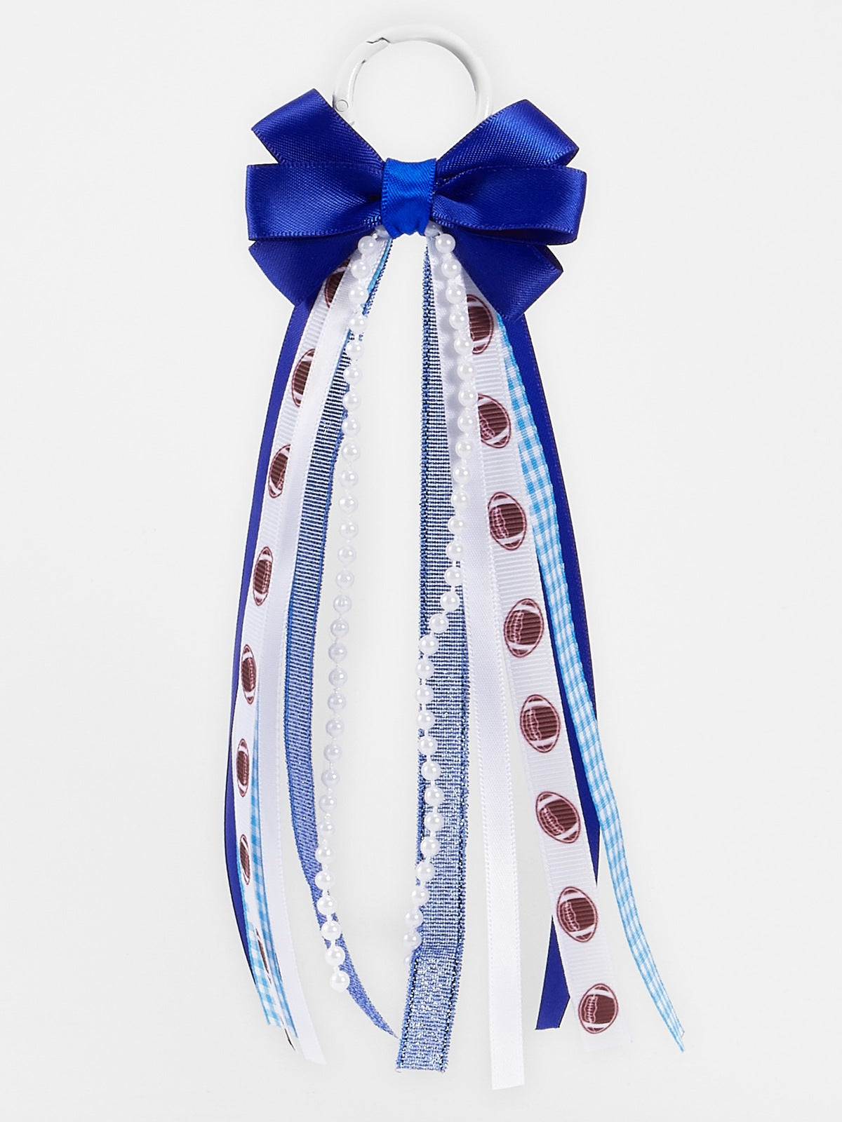 Gameday Football Royal Blue Western Boot Bows  (No Standalone Shipping)