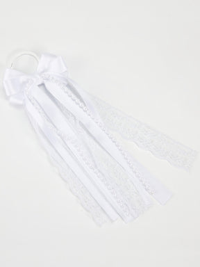 Pearl White Boot Bows (No Standalone Shipping)