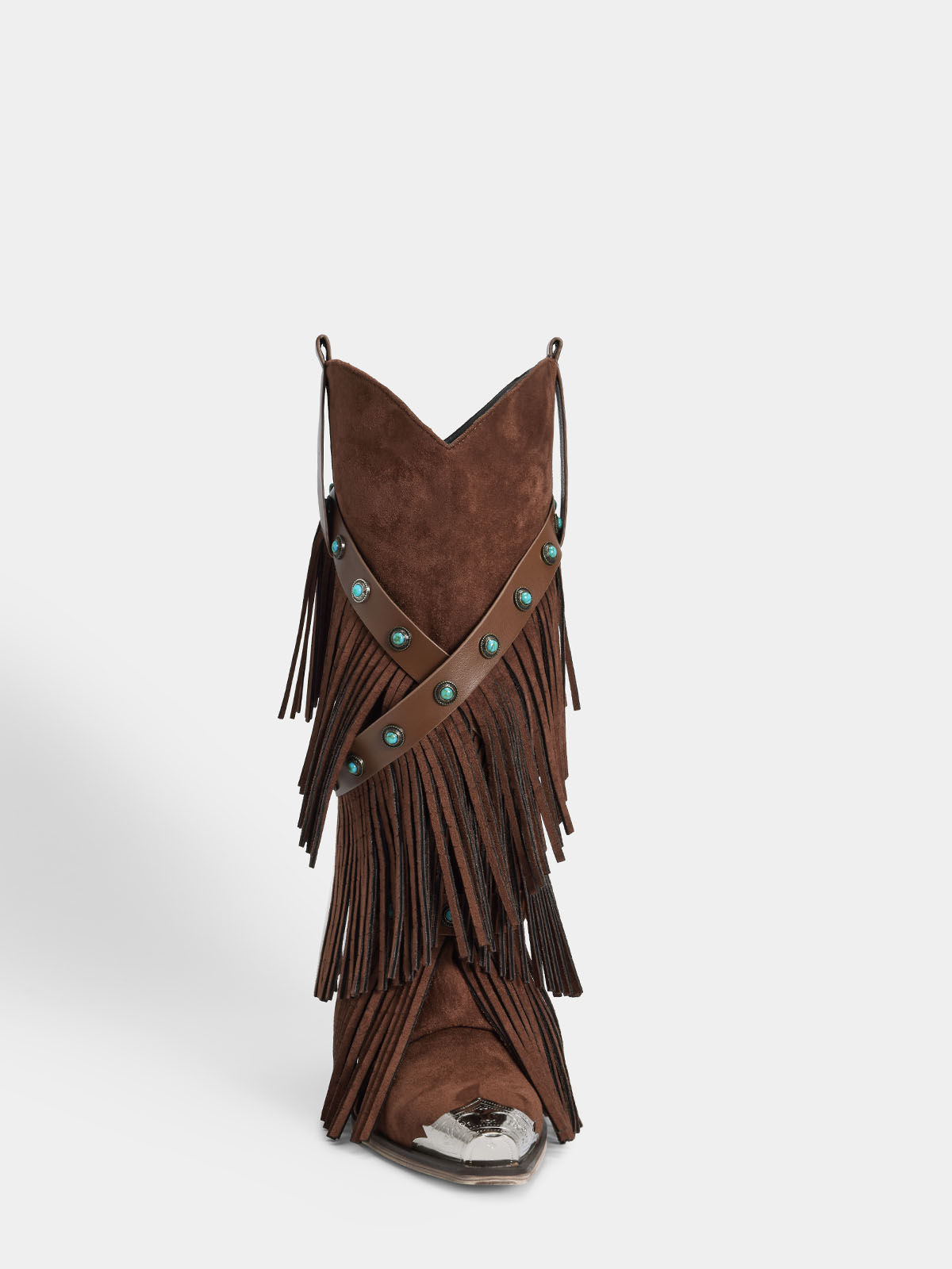 brown-fringe-turquoise-harness-strap-western-boots-mid-calf