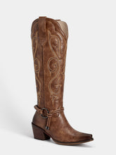 brown-gradient-embroidered-harness-western-boots