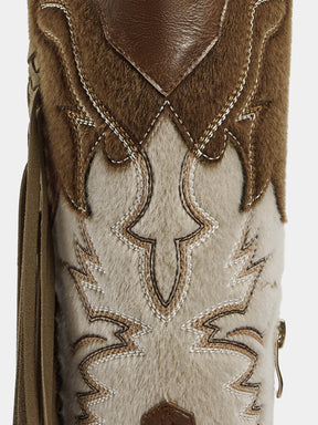brown_fur_embroidered_tassel_western_boots