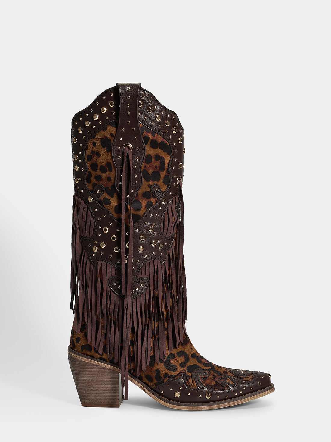 Cowboy Boots for Women | Leopard Print Western Boots | WETKISS