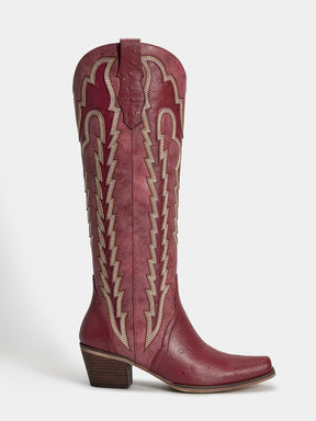 burgundy_vintage_western_block_heel_cowgirl_boots