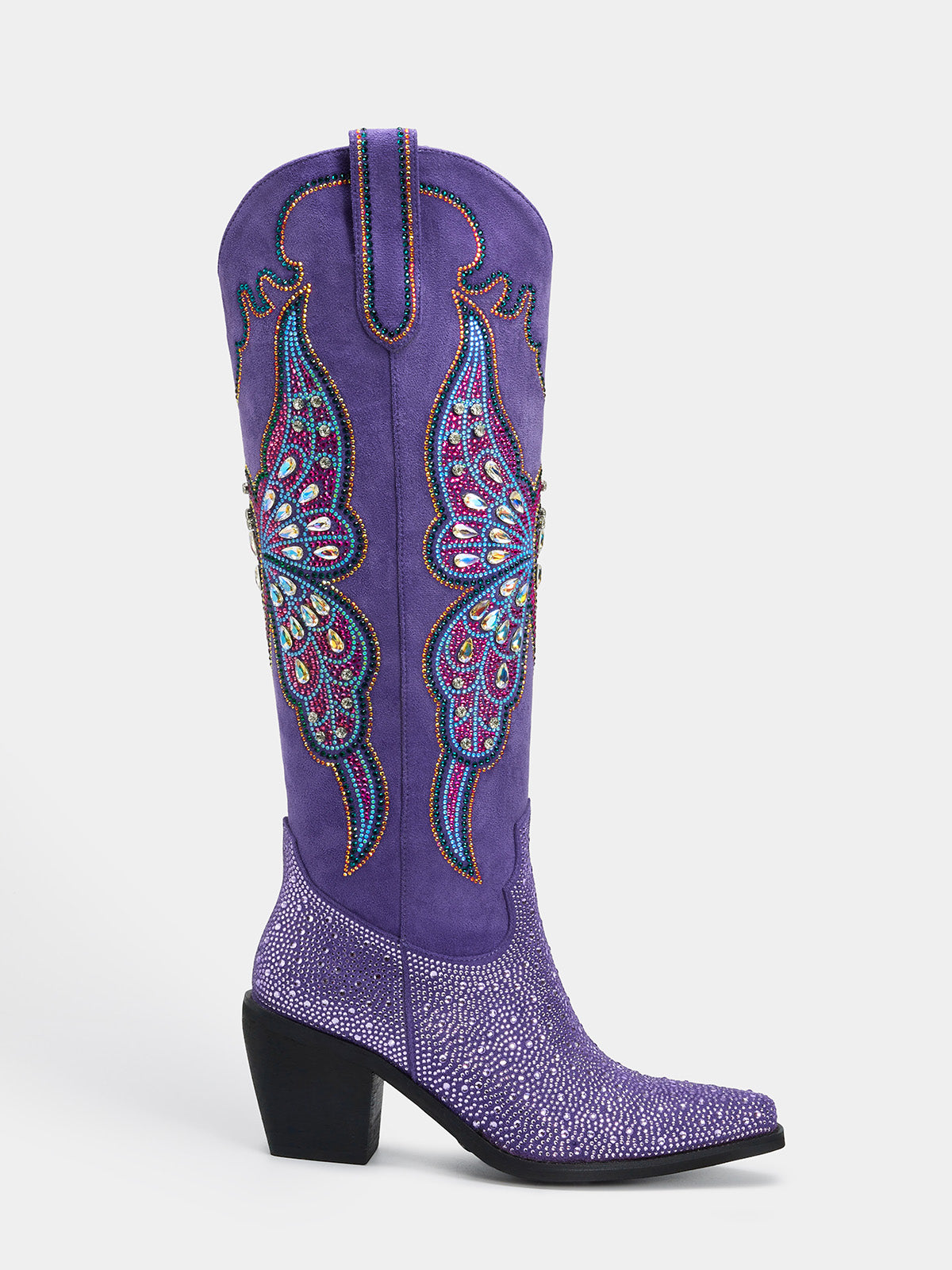 butterfly_rhinestone_knee_high_western_boots
