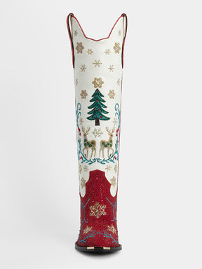 christmas_tree_reindeer_rhinestone_cowgirl_boots