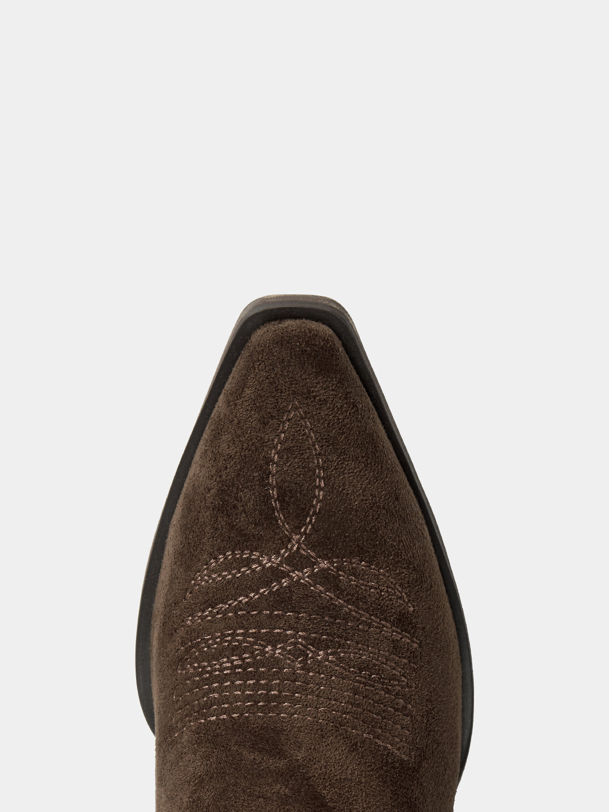 dark-brown-embossed-leaf-western-boots-snip