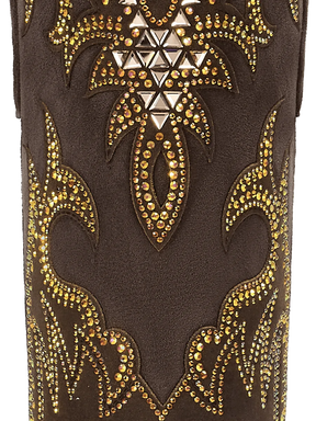 dark-brown-flame-rhinestones-fringe-faux-suede-cowgirl-boots